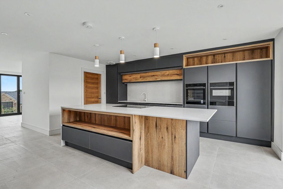 Kitchen of Plot 6 - Meadow View, Royd Moor Grange